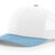 White/Columbia Blue