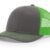 Charcoal/Neon Green