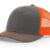 Charcoal/Neon Orange