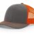 Charcoal/Orange