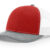 Red/White/Heather Grey