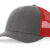 Charcoal/Red