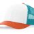 White/Hawaiian Blue/Pale Orange