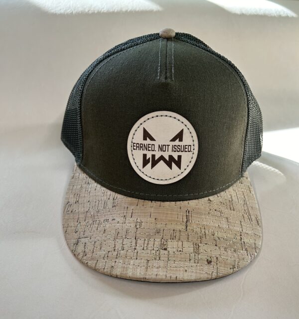 Earned. Not Issued. Cork SnapBack.