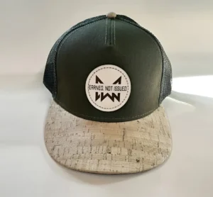 Earned. Not Issued. Cork SnapBack.