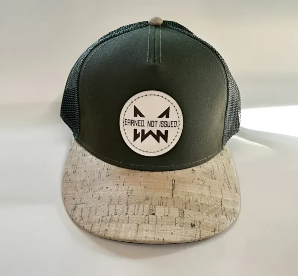 Earned. Not Issued. Cork SnapBack.