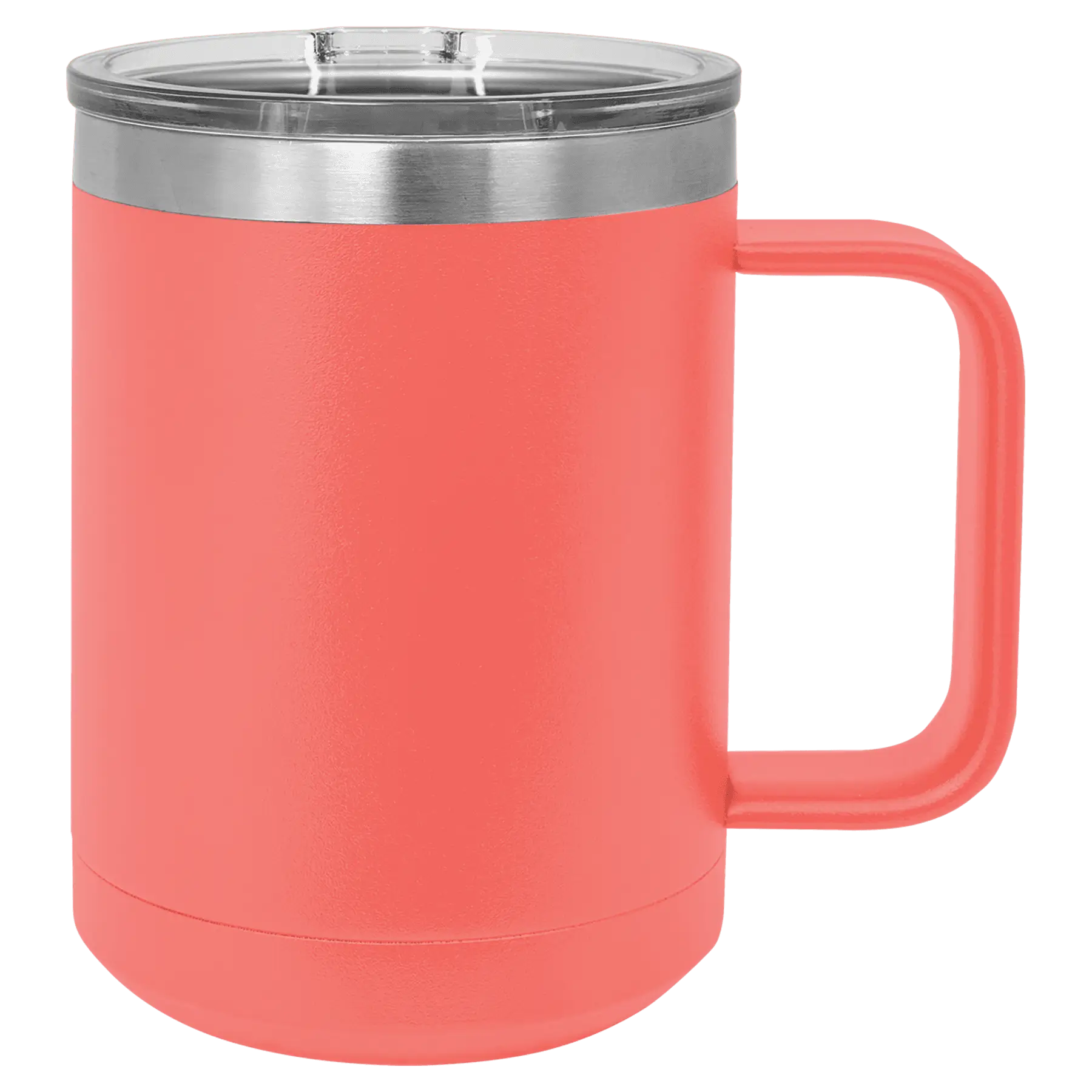 Polar Camel 15 oz. Coral Vacuum Insulated Mug with Slider Lid - Image 2