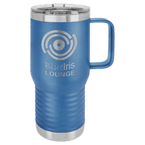 Polar Camel 20 oz. Royal Blue Vacuum Insulated Travel Mug with Slider Lid