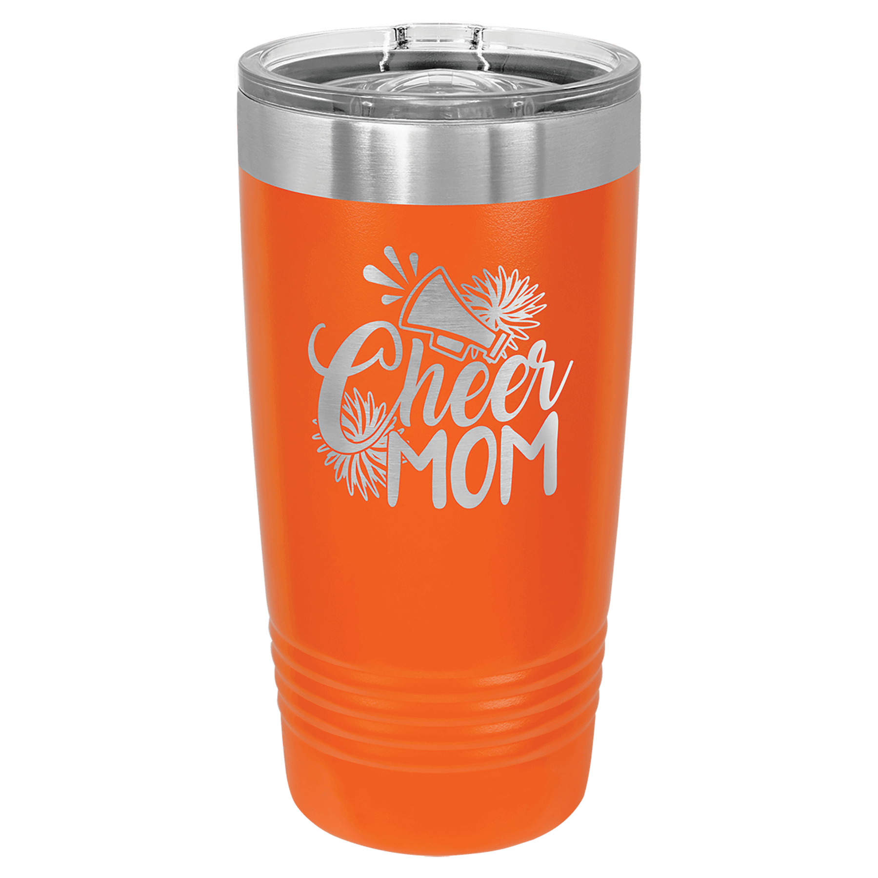 Polar Camel 20 oz. Orange Ringneck Tumbler with Slider Lid