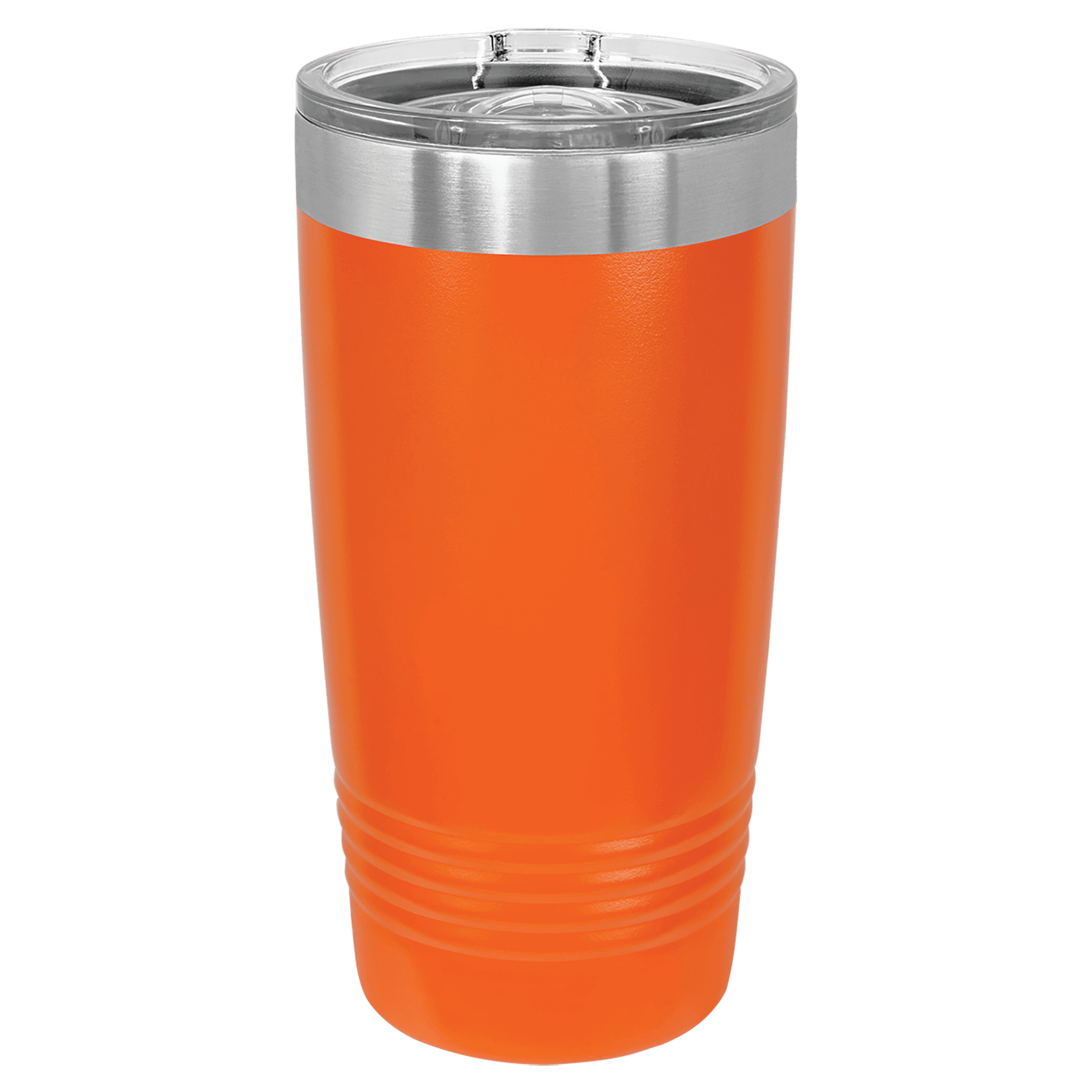 Polar Camel 20 oz. Orange Ringneck Tumbler with Slider Lid - Image 3