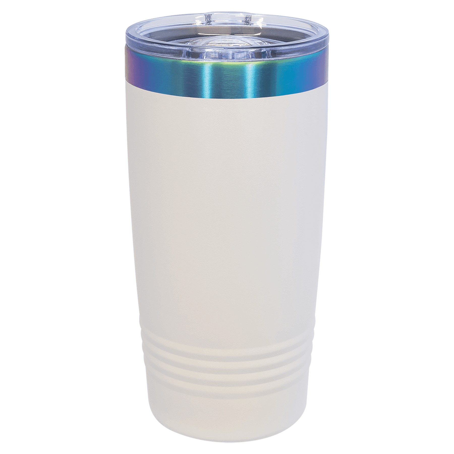 Polar Camel 20 oz. White/Prism Ringneck Tumbler - Image 2