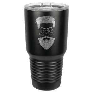 Polar Camel 20 oz. Black Ringneck Tumbler with Slider Lid