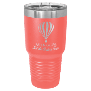 Polar Camel 30 oz. Coral Ringneck Tumbler with Slider Lid