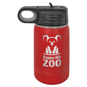 Polar Camel 12 oz. Red Water Bottle