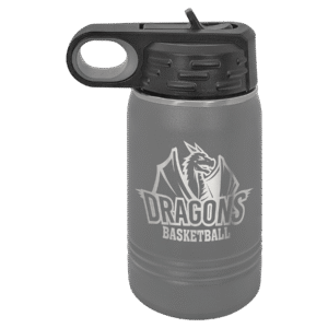 Polar Camel 12 oz. Gray Water Bottle