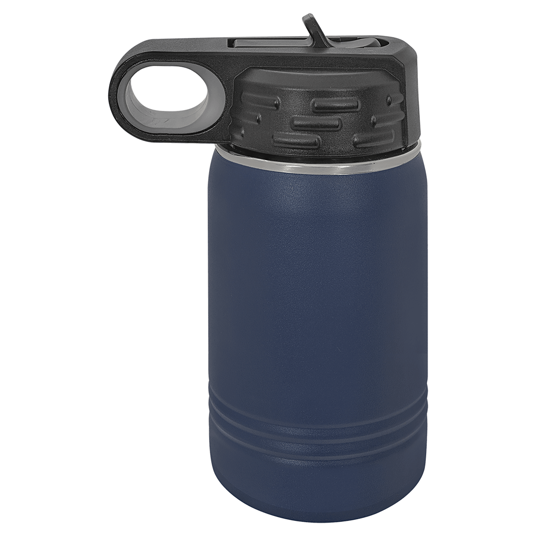 Polar Camel 12 oz. Navy Blue Water Bottle - Image 2