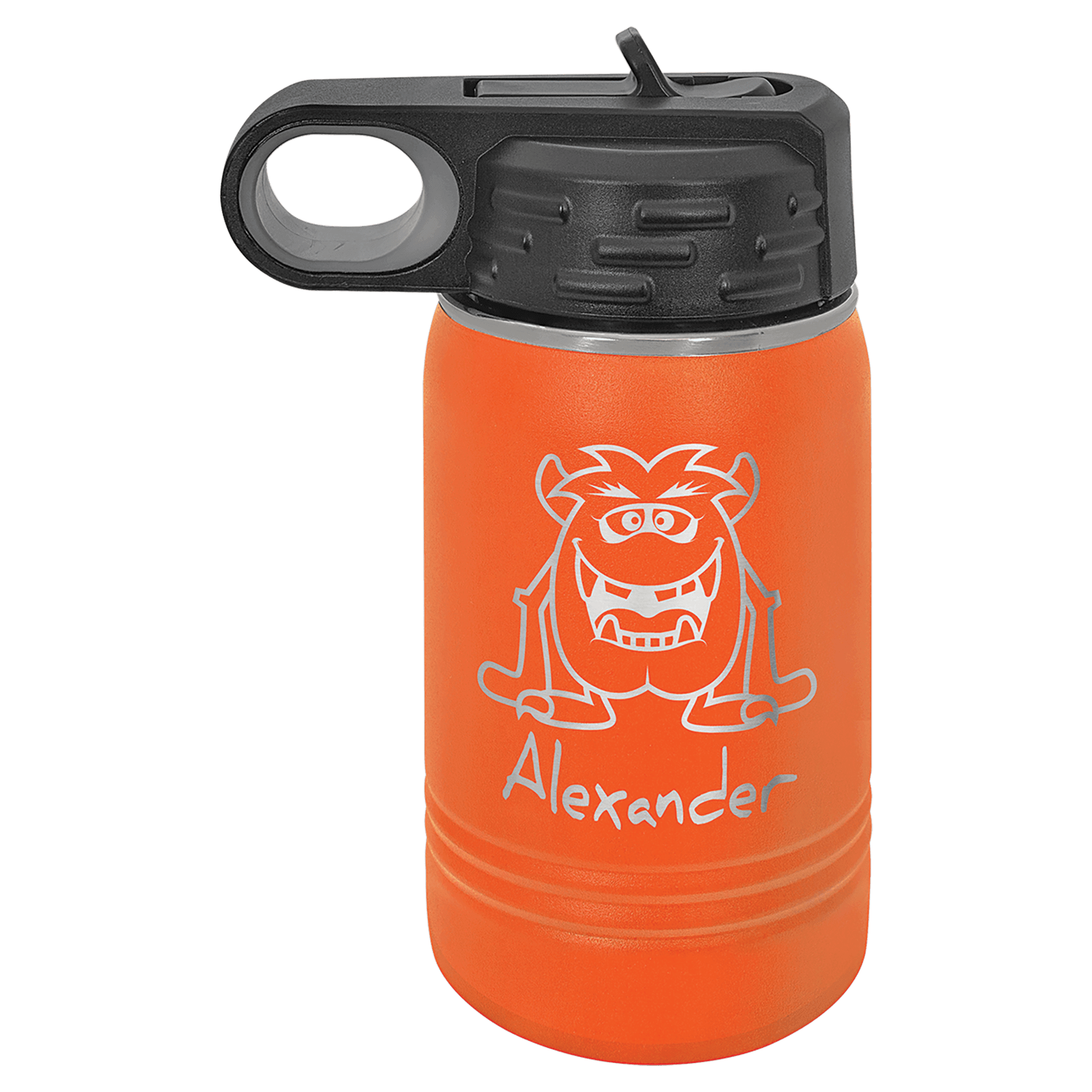 Polar Camel 12 oz. Orange Water Bottle