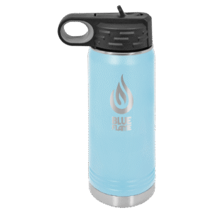 Polar Camel 20 oz. Light Blue Water Bottle