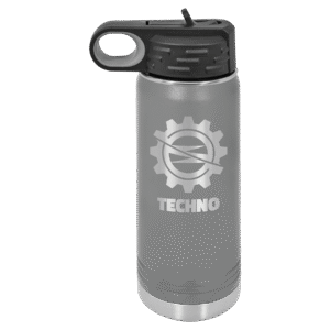 Polar Camel 20 oz. Dark Gray Water Bottle