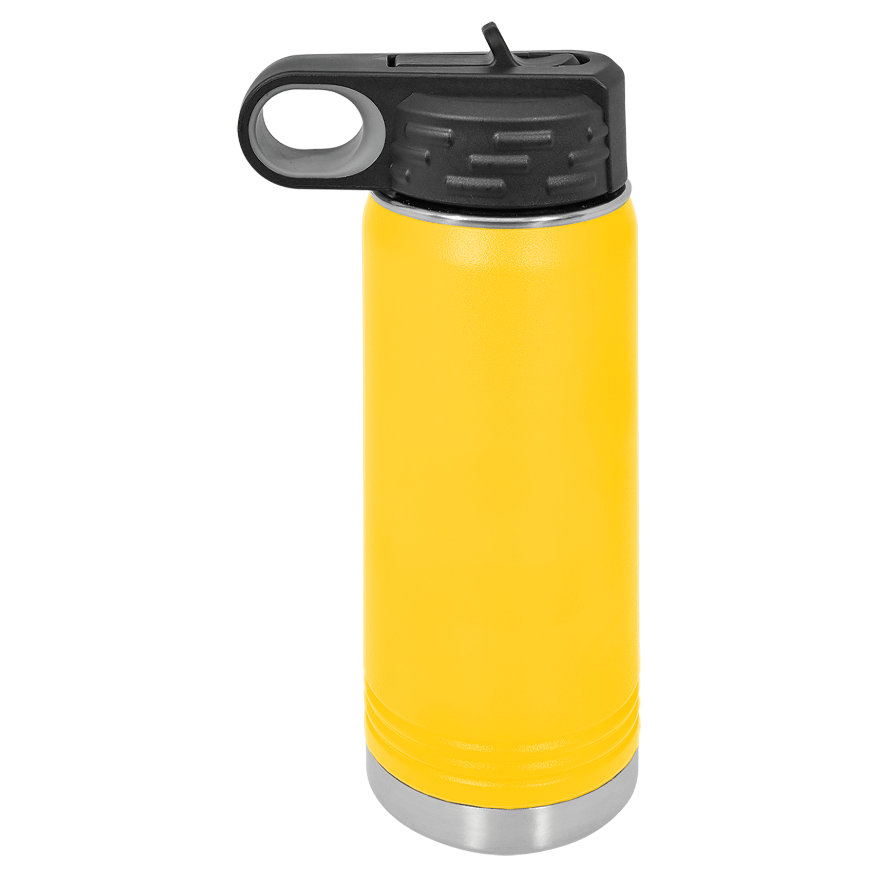 Polar Camel 20 oz. Yellow Water Bottle - Image 2