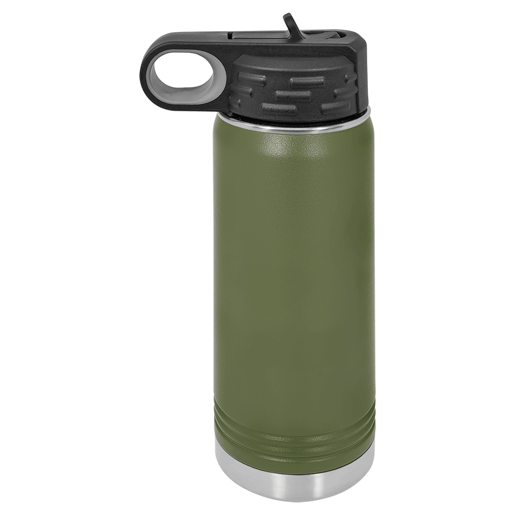 Polar Camel 20 oz. Olive Green Water Bottle - Image 2
