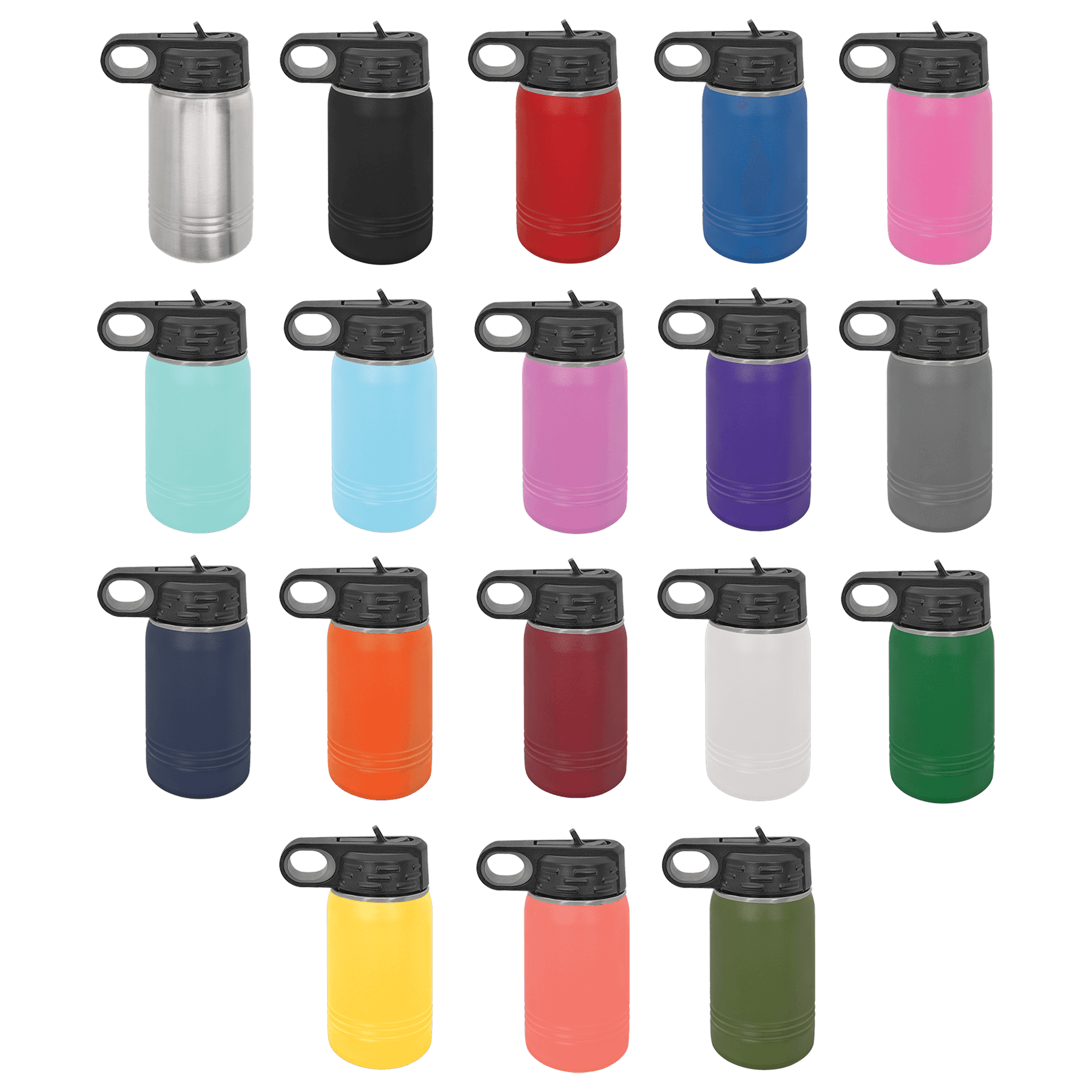 Polar Camel 12 oz. Water Bottle Sample Set - Image 2