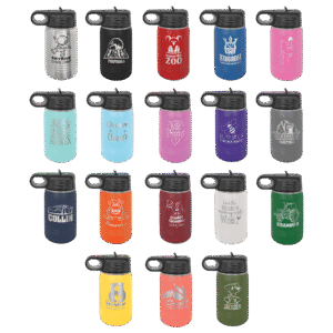 Polar Camel 12 oz. Water Bottle Sample Set