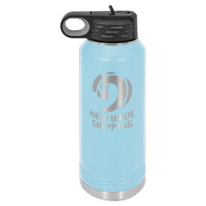 Polar Camel 32 oz. Light Blue Water Bottle
