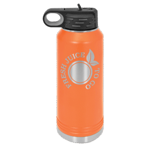 Polar Camel 32 oz. Orange Water Bottle