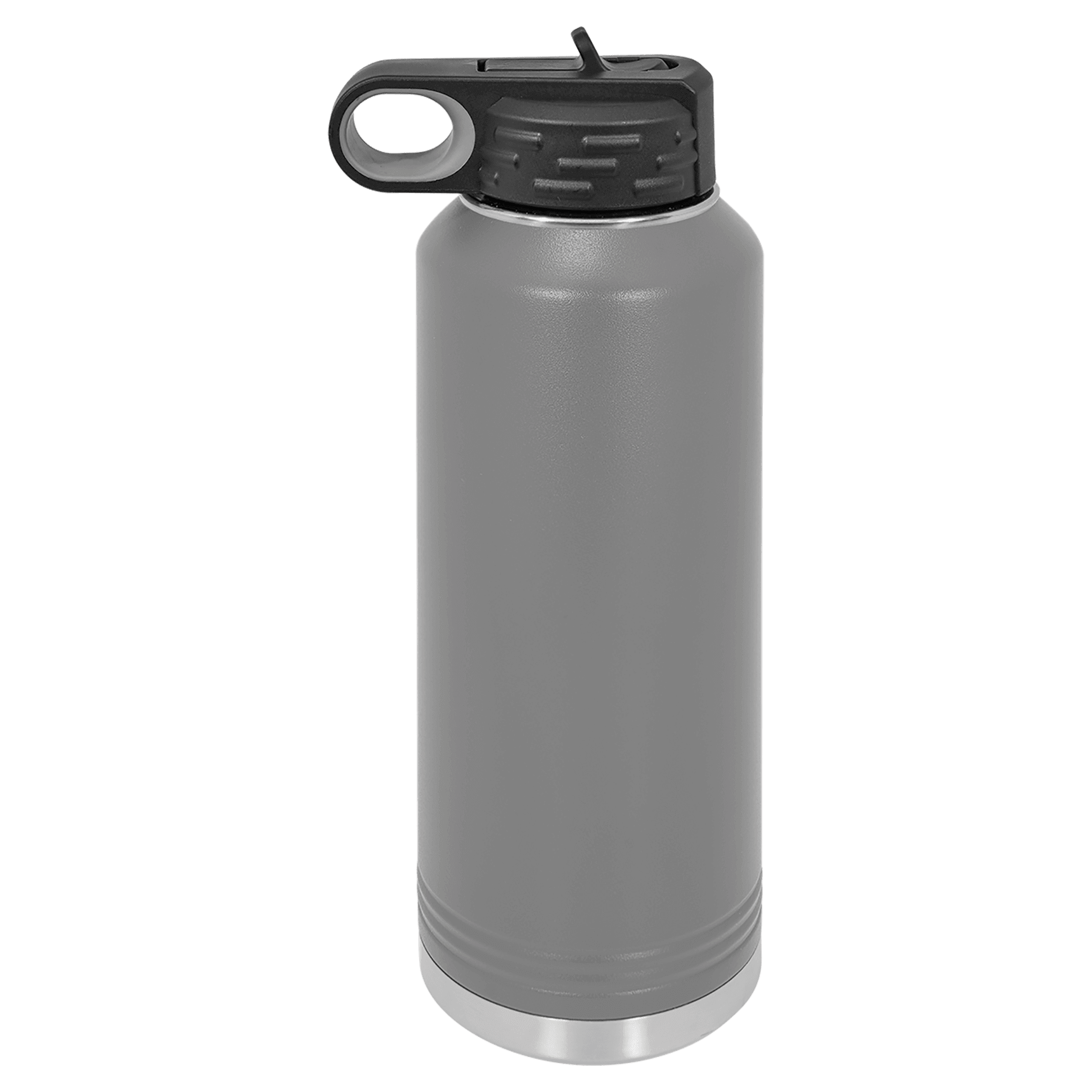 Polar Camel 40 oz. Dark Gray Water Bottle - Image 2
