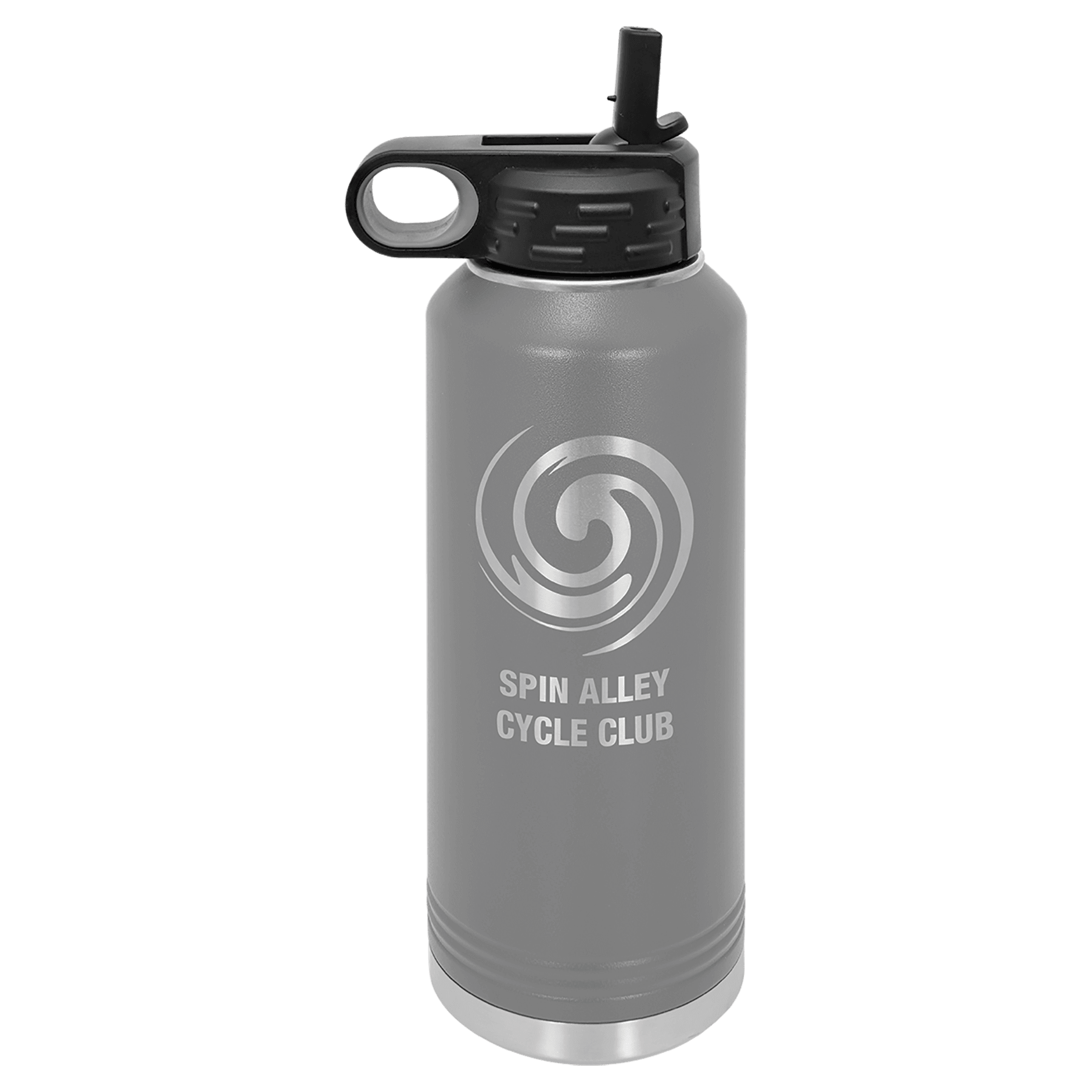 Polar Camel 40 oz. Dark Gray Water Bottle - Image 3